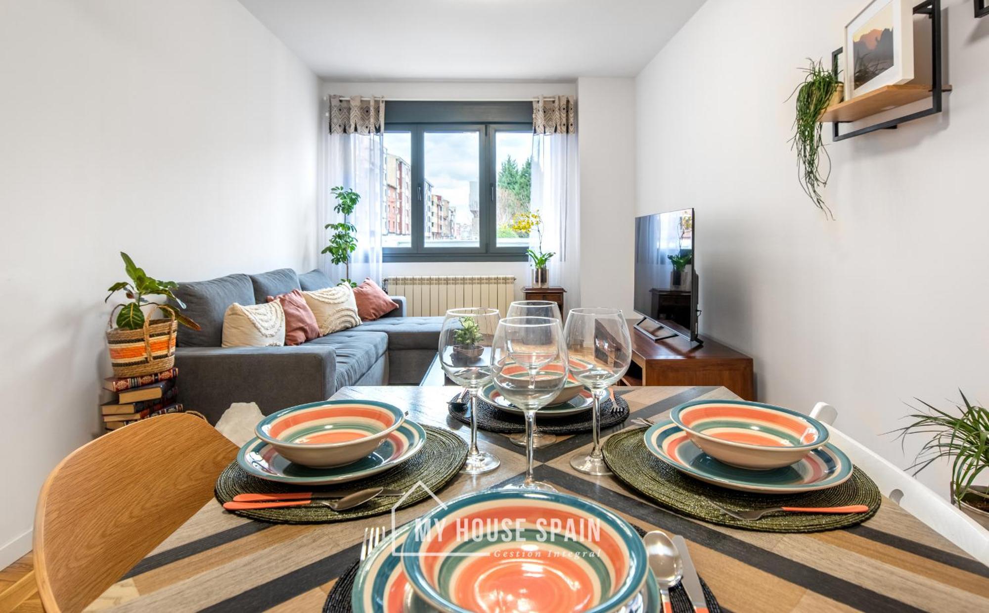 Myhousespain- Precioso Piso Playa Poniente Gijon Exterior photo