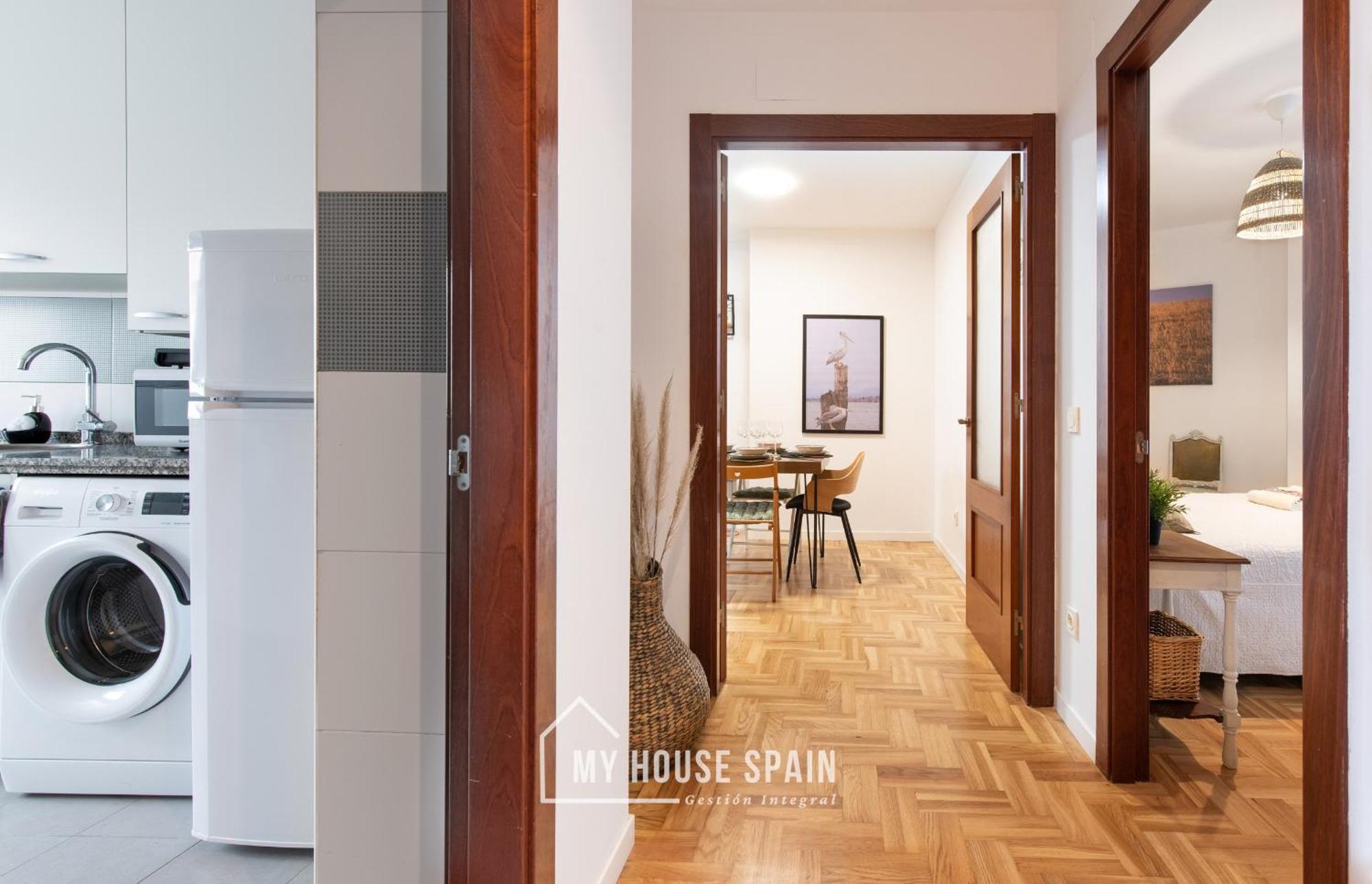 Myhousespain- Precioso Piso Playa Poniente Gijon Exterior photo